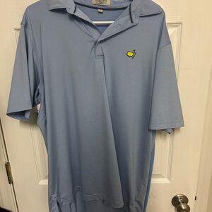 Peter Millar Masters Light Blue Polo Shirt